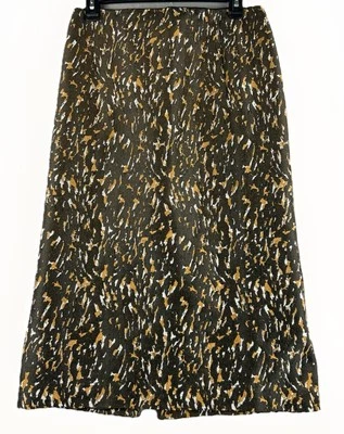 Falda lápiz para mujer Lafayette 148 New York talla 8 estampado animal carrera mafia esposa Foto 1 de 4