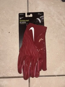 Nike Mens Vapor Knit Elite Magnigrip Football Gloves Crimson XXl DM0056-678 New - Bild 1 von 2