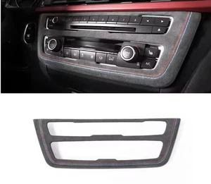 Für BMW F30 F32 F34 Mikrofaser selbstklebende Wildleder Interior Radio Abdeckung - Bild 1 von 1