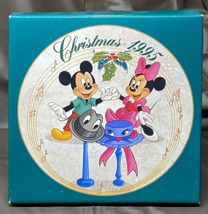 Disney Parks 1995 Christmas Collection 10th Edition Teller limitiert auf 5.000 mit Box - Bild 1 von 16