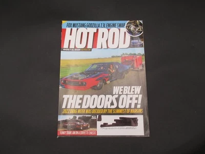 Hot Rod Magazine February 2023 Issue 75th Anniversary Drag Week Fox Mustang - Image 1 of 3