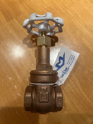 Milwaukee Valve UP148 - 3/4" Lead-Free Gate Valve - Image 1 of 4