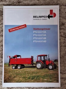 Belimpex Stalldungstreuer Prospekt Traktor Schlepper - Bild 1 von 1