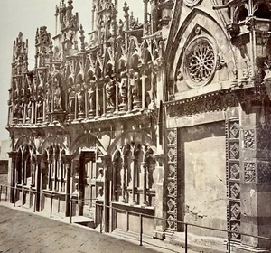 1870s Giacomo Brogi, Pisa, S. Maria della Spina, albumen print - Picture 1 of 4
