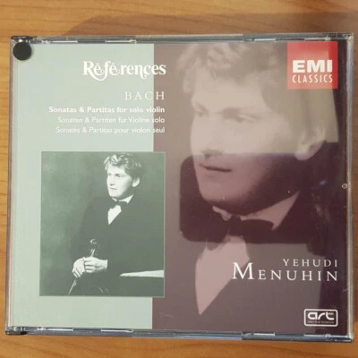 YEHUDI MENUHIN JS Bach - Sonatas & Partitas For Solo Cello  EX/EX(2CD) - Bild 1 von 4