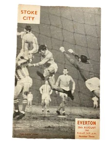 STOKE CITY V EVERTON - DIVISION ONE - 28/8/1965 - Picture 1 of 1