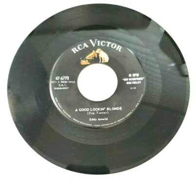 Eddy Arnold, The Tennessee Plowboy ‎– A Dozen Hearts / Good Lookin 7" EP Country - Image 1 of 2