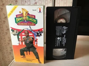 Mighty Morphin Power Rangers Karate Club, The - Level 1 (VHS, 1994) - Picture 1 of 3
