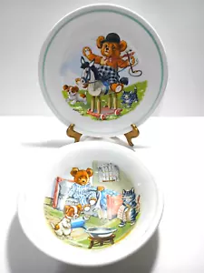 Vintage Teddy's Play Time Royal Albert England Bone China Teller Schale Teddybär - Bild 1 von 7