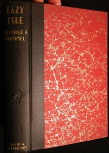 1927 LAZY ISLE ROMAN SET IN CAPRI GEORGE FRED HUMMEL SIGNIERT BESCHRIFTET 1. Auflage - Bild 1 von 6