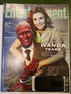 Entertainment Weekly Magazine December 2020 Wanda Vision Elizabeth Olsen - Picture 1 of 2