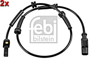 FEBI 2x Rear ABS Speed Sensor Left Right For FIAT Panda Van 12- 51890528 - Picture 1 of 2