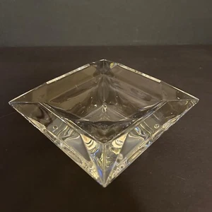 Cenicero BVLGAR Rosenthal Studio Line Auténtico Cuadrado Cristal Talla 7-¡IMPRESIONANTE!! - Imagen 1 de 13