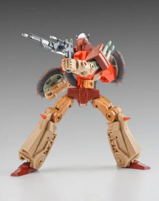 New COOL Transform Toys KFC toys Eavi Metal P-6E Dregs Action Figure Model - Image 1 of 4