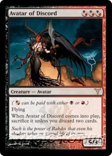 MTG - AVATAR OF DISCORD - Dissension (R) - Image 1 of 1