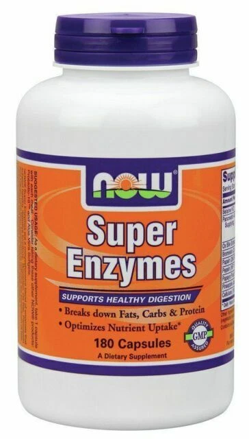 NOW Foods Super Enzymes - 180 Capsules