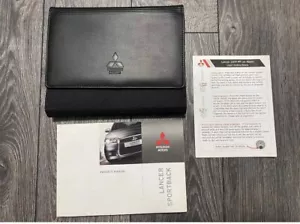 MITSUBISHI LANCER SPORTBACK MARK 9 OWNERS HANDBOOK MANUAL & WALLET SET 2008-2012 - Picture 1 of 8