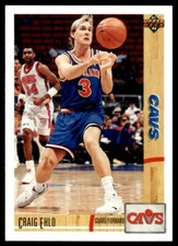 1991-92 Upper Deck Basketball Card Craig Ehlo Cleveland Cavaliers #202