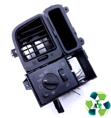 02-06 Cadillac Escalade Faro Ventilación Antiniebla Almacenamiento Tablero Borde Carcasa Conjunto OE Foto 1 de 3