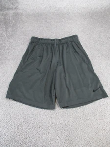 Nike Shorts Boys Medium Gray Lightweight Linerless Basketball * - Picture 1 of 10