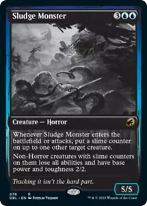 Sludge Monster (Pantalla Plateada) LÁMINA Innistrad: Doble Función - Caza de Medianoche Casi Nuevo - Imagen 1 de 1
