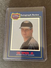 1990 JUMBO CALIFORNIA SUNFLOWER SEEDS CAL RIPKEN JR AUTOGRAPH SERIES NEAR MINT