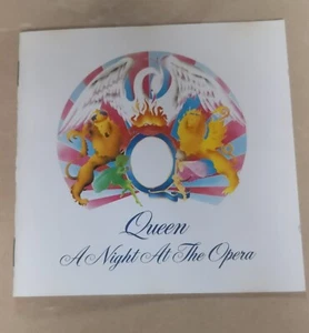 QUEEN – A NIGHT AT THE OPERA Original Release AAD NO CASE CD & INLAYS ONLY - Picture 1 of 4