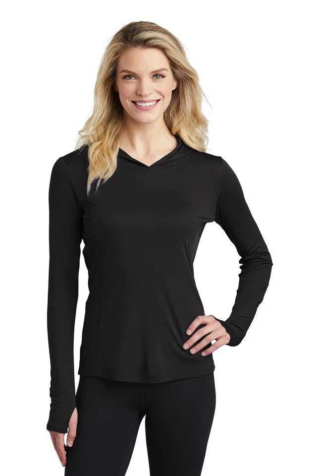 Sport-Tek LST358 Womens Long Sleeve PosiCharge Competitor Hooded Pullover - Image 1 of 1
