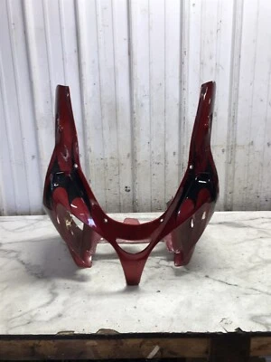 01 Kawasaki Ninja ZX9R ZX9 R ZX 900 E capó superior delantero carenado cabeza luz cubierta Foto 1 de 4