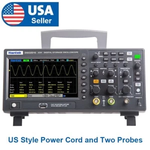 DSO2D15 7 Zoll TFT Digitaloszilloskop 2 CH + 1 CH 150 M Bandbreite mit Signalquelle - Bild 1 von 6