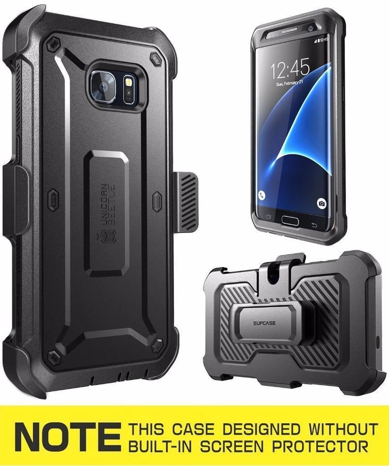 For Samsung Galaxy S7 Edge, Genuine SUPCASE Full-Body Case Holster Cover NO SP - Image 1 of 4