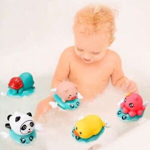 Kids Bathing Toy Play Water Yacht Toy Clockwork Swimming Toy Baby Wind Up Toy