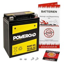 Battery Suzuki GSX-R 750 85-91 [GR75A/GR77B/GR7AB] GEL ready to start with deposit