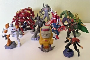 2015 DISNEY PLAYMATION MARVEL AVENGERS Smart Figures Heros Villians LOT - Picture 1 of 7