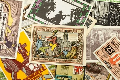 1918-1922 Germany Notgeld (Emergency Money) 25pc - Industry & Workers - Image 1 of 3