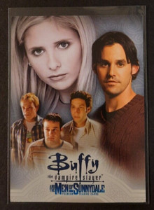 BUFFY THE VAMPIRE SLAYER Men of Sunnydale Promo Card #MOS-PSD Inkworks 2005 SDCC