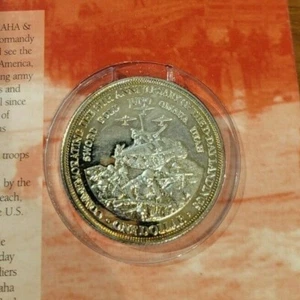 Cook Islands $1 Dollar Silver Clad 2004 D-Day 6th June 1944  - Picture 1 of 2