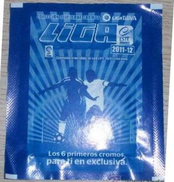 PANINI EDICIONES ESTE 2011/2012 SOBRE PROMOCIONAL EXCLUSIVO BBVA - Imagen 1 de 1