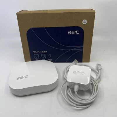EERO Pro B010001 2nd Generation AC Tri-Band Mesh Router White In The Box - Image 1 of 4