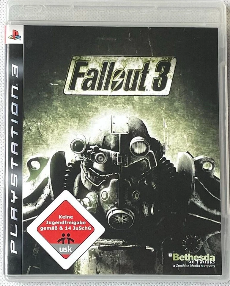Fallout 3, Spiel PS3, Sony Playstation 3 komplett, USK18 - Bild 1 von 3