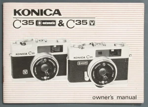 KONICA C35 AUTOMÁTICO E INSTRUCCIONES C35 V/133860 - Imagen 1 de 1