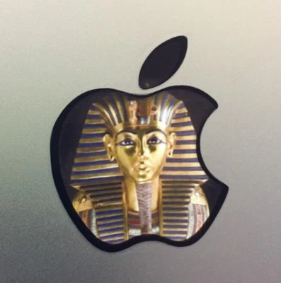 GLOWING KING TUT MASK EGYPT Apple MacBook Pro Air Sticker Mac Laptop DECAL11-17" - Image 1 of 4