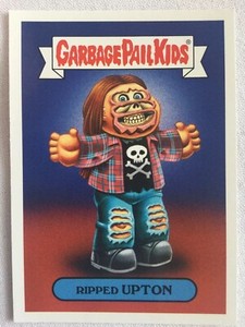 Garbage Pail Kids 2019 Topps Sticker We Hate The ‘90s Fashion Ripped Upton 5b