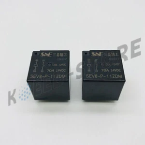 2Pcs New   SEV8-P-112DM 4-pin solder pin 70A14 Automotive Relay~ - Picture 1 of 4