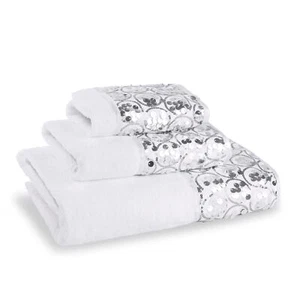 Sinatra 3 Piece Bathroom Towel Set Bath Towel Hand Towel Wash Cloth Absorbent... - Picture 1 of 7