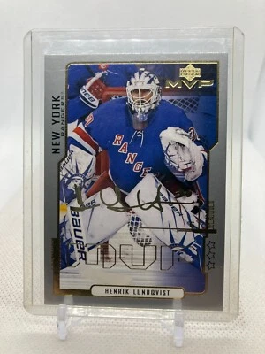 Henrik Lundqvist 2020-21 MVP Gold Script #10 - Image 1 of 2