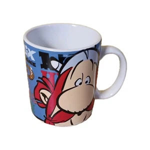 Taza de café Parc Astérix y Obélix buen estado usada vintage - Imagen 1 de 11