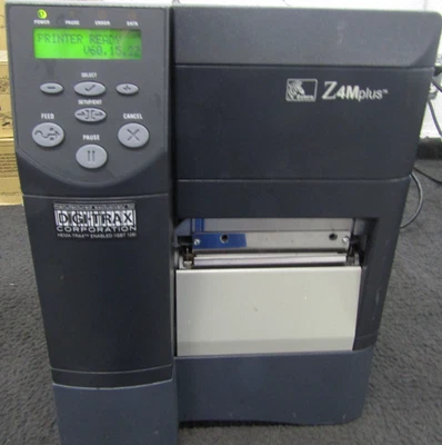 Zebra Z4M Plus DT Thermal Label Printer - Image 1 of 4