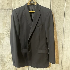 Brooks Brothers Blazer Mens 41R Wool Blue 1818 Fitzgerald Estrato Made in Italy - Picture 1 of 6