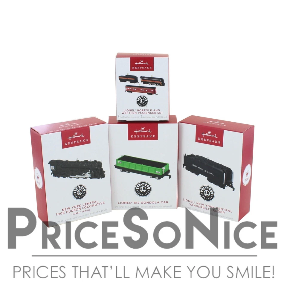 Hallmark Keepsake Ornament 2025 Train Set Collection - Over $115 value - Image 1 of 2